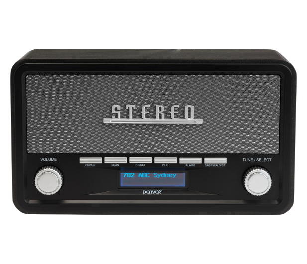 Denver Radio retro DAB+/FM Denver DAB-18 dark grey - 1535075 - zdjęcie 8